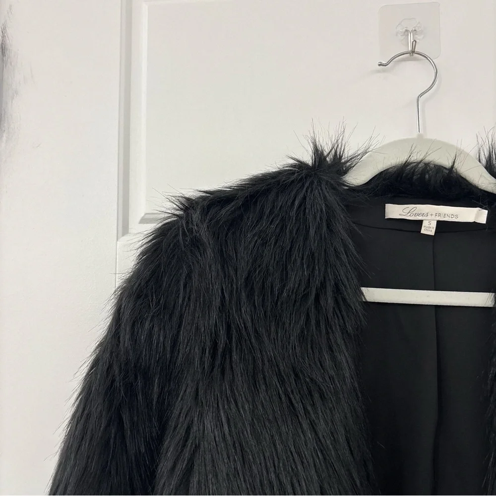 Lovers + Friends Adora Faux Fur Jacket